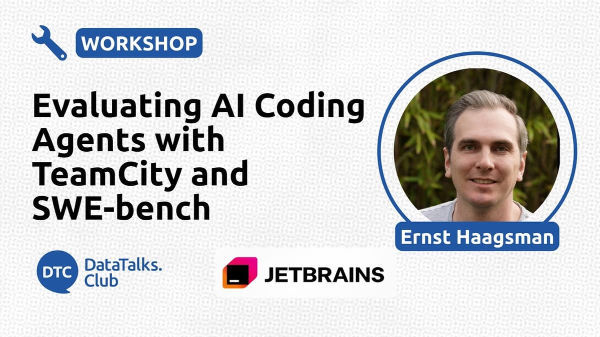 Evaluating AI Coding Agents with TeamCity and SWE-Bench - Ernst Haagsman