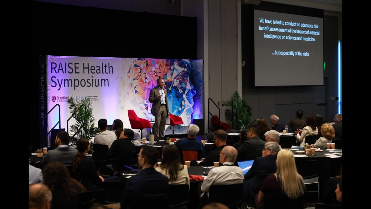 AI, Biology, and Biosecurity in the Age of Acceleration | Stanford's RAISE Health Symposium 2026