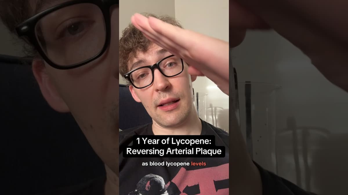 1 Year of Lycopene: Reversing Arterial Plaque