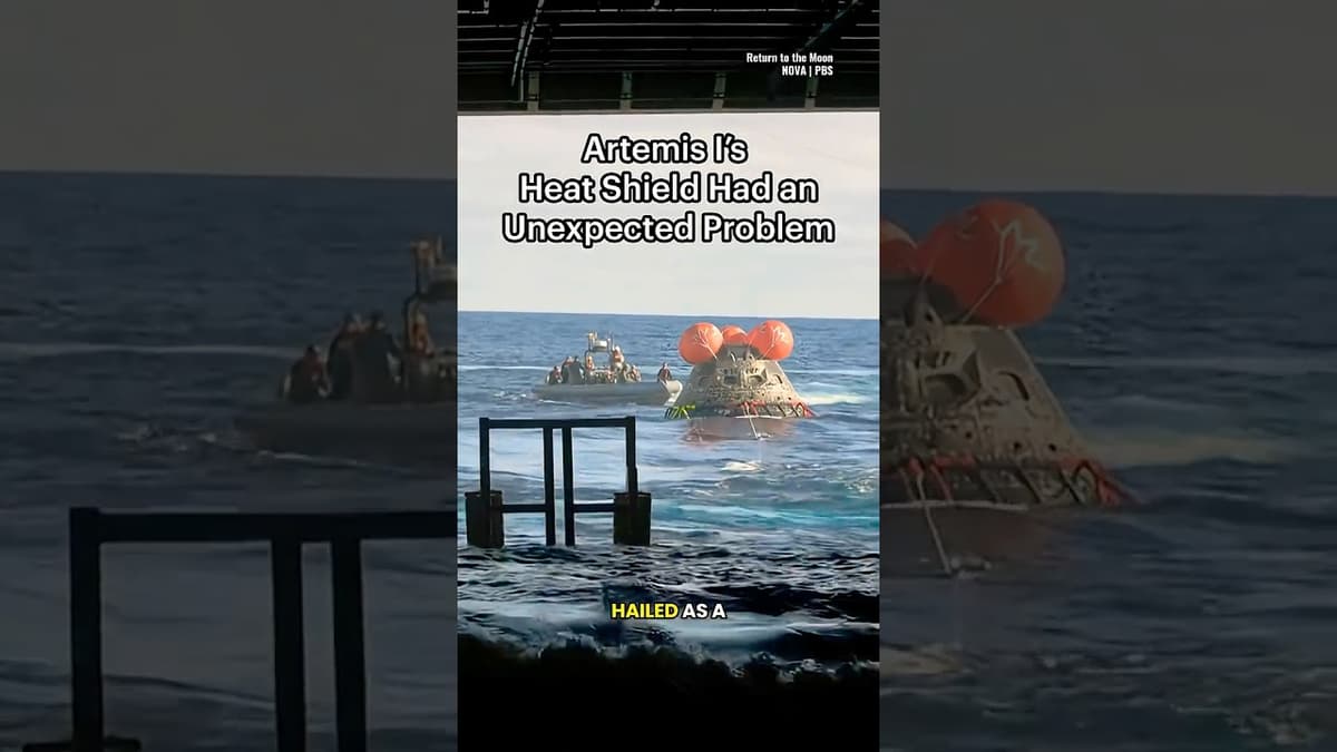 Artemis I’s Heat Shield Had an Unexpected Problem