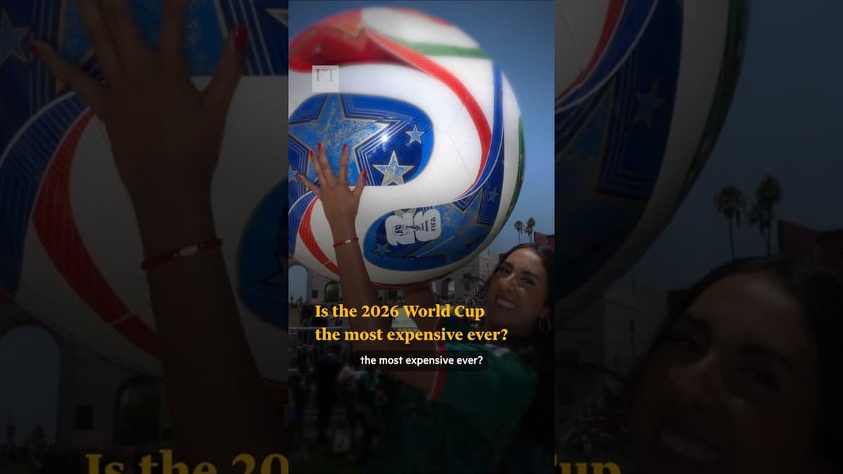 Is the 2026 World Cup the Most Expensive Ever? | FT #shorts