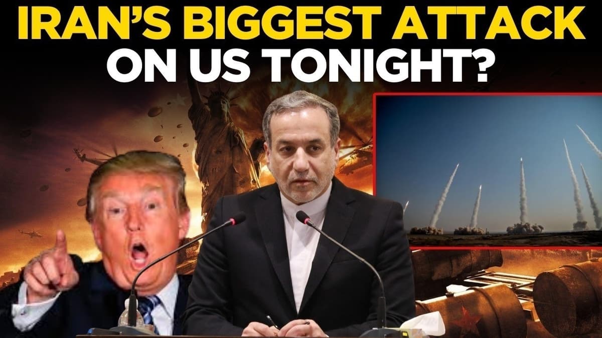 Breaking News LIVE: Iran Signals Biggest Strike as Abbas Araghchi Issues Warning | US NEWS LIVE