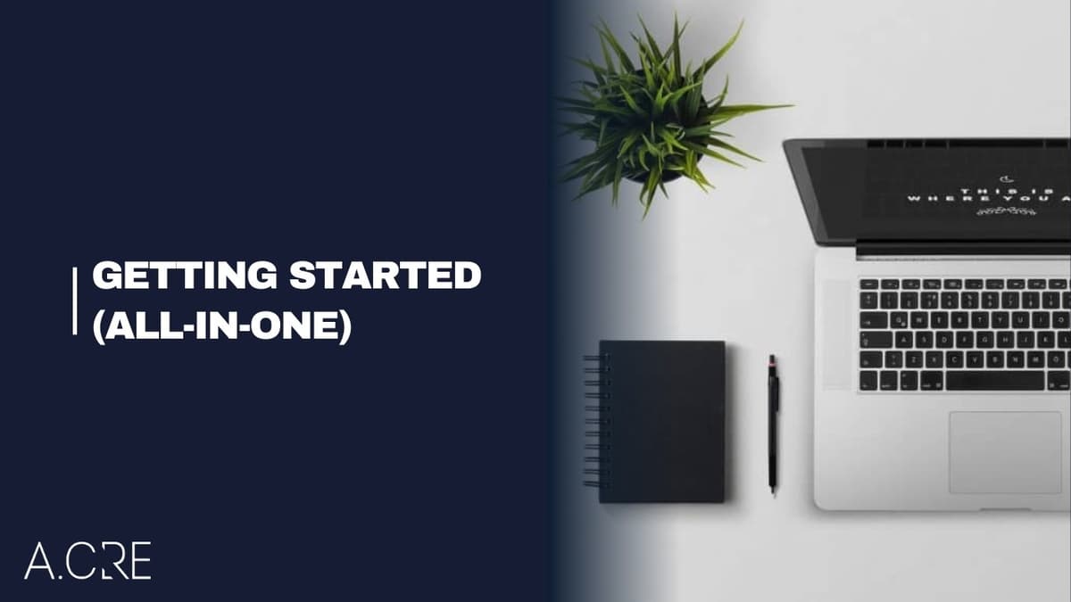 All-in-One Model for Underwriting - Guide to Getting Started [New]