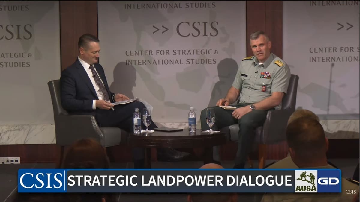 Strategic Landpower Dialogue: A Conversation with Major General Lars S. Lervik