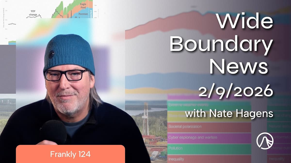 Peak Oil (Not!), Peak Dispatchability, and WEF Risks | Frankly 124