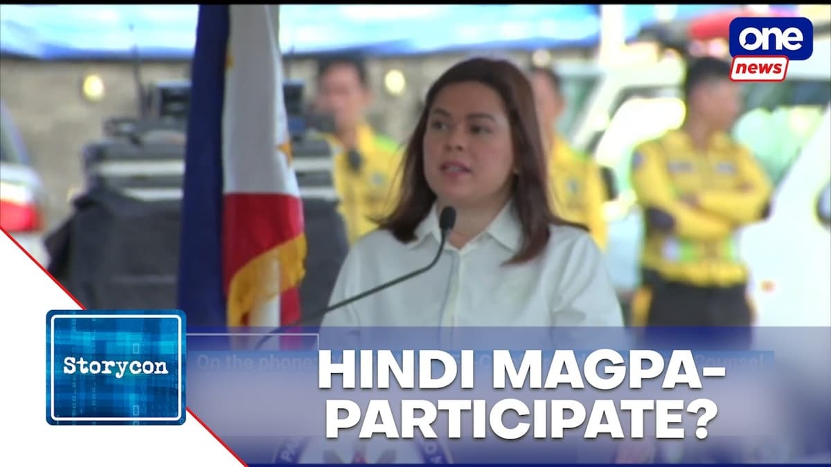 Panelo on VP Sara Participating in House Impeachment Hearings: Malabo Na | Storycon