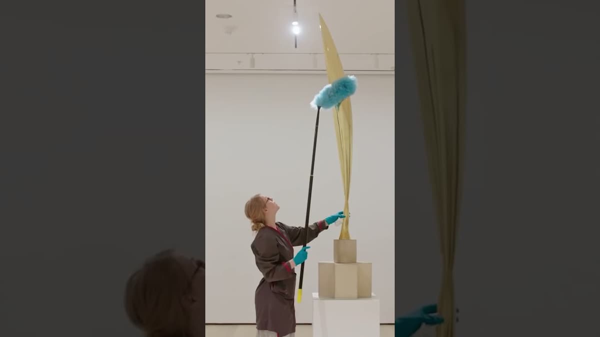 ASMR Art Handling: Rotating the Galleries