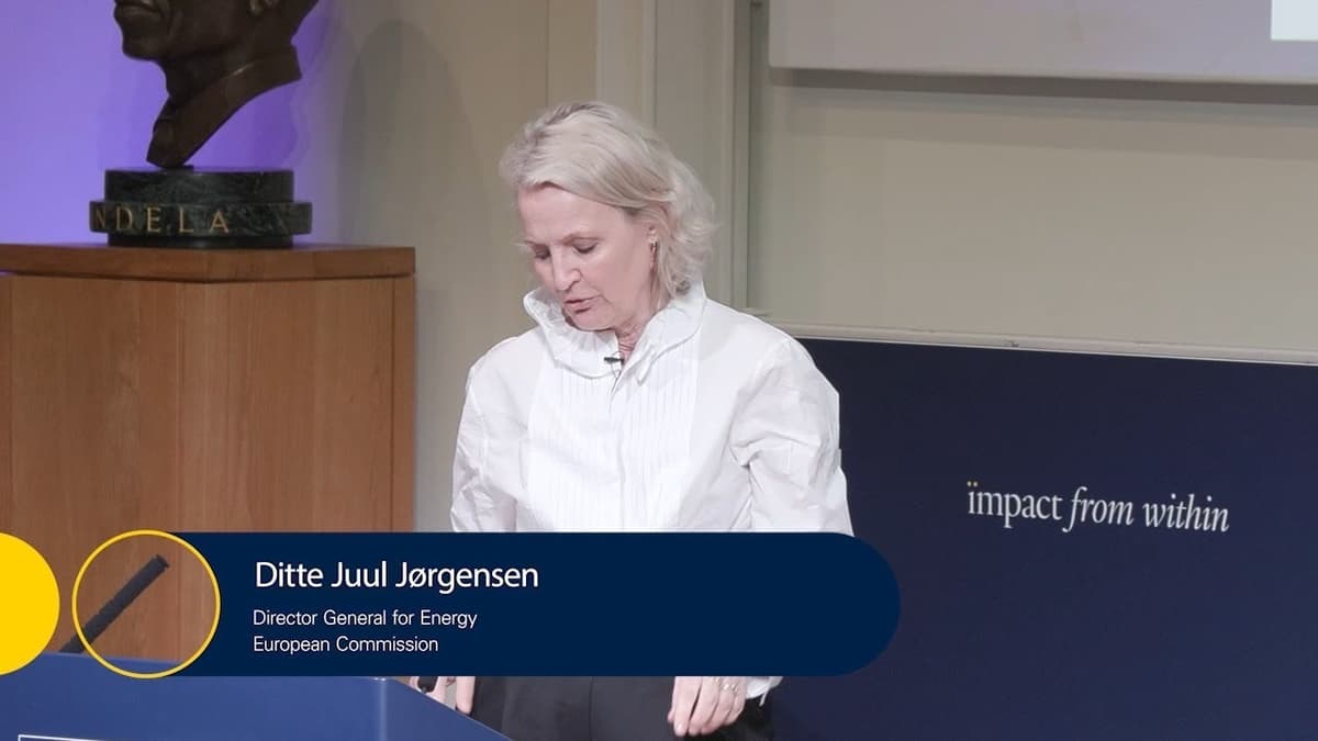 Highlights From Distinguished Speaker Seminar on EU Energy Policy