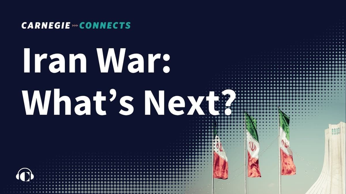 The U.S. and Israel’s War With Iran: Where Do We Go From Here?