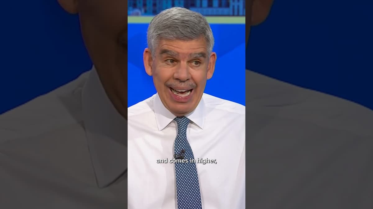 Mohamed El-Erian: Inflation Numbers Are Going to Be 'Absolutely Critical' This Week
