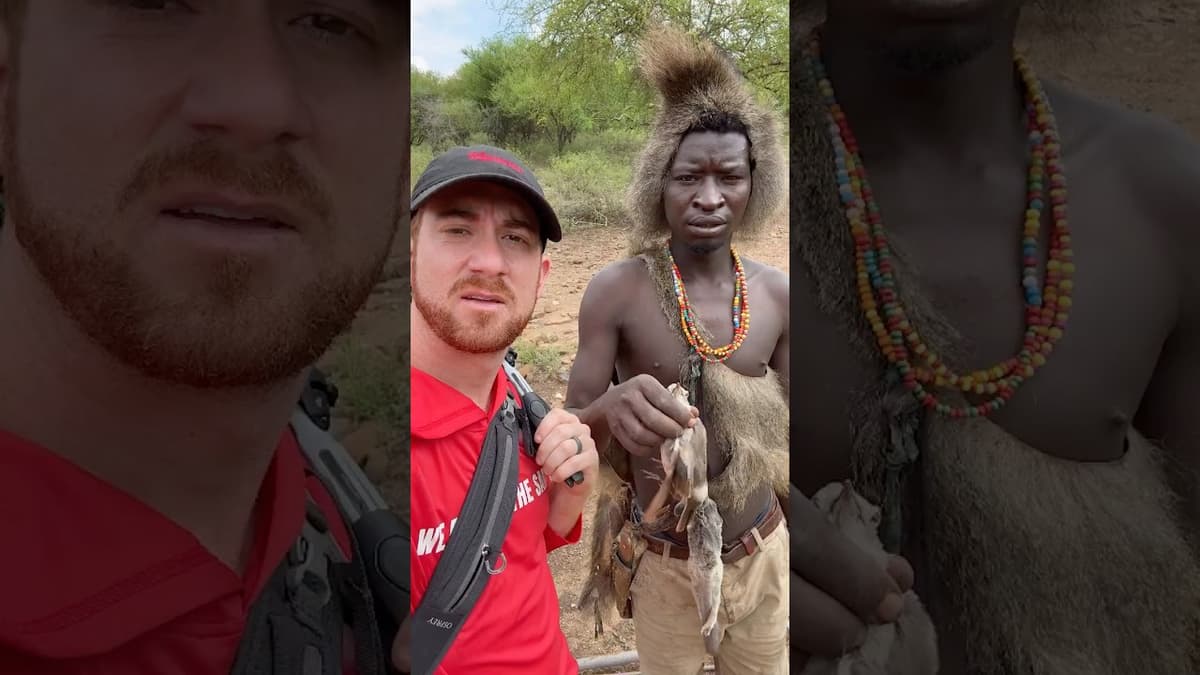 I Spent a Day with the World's Last Hunter-Gatherer Tribe