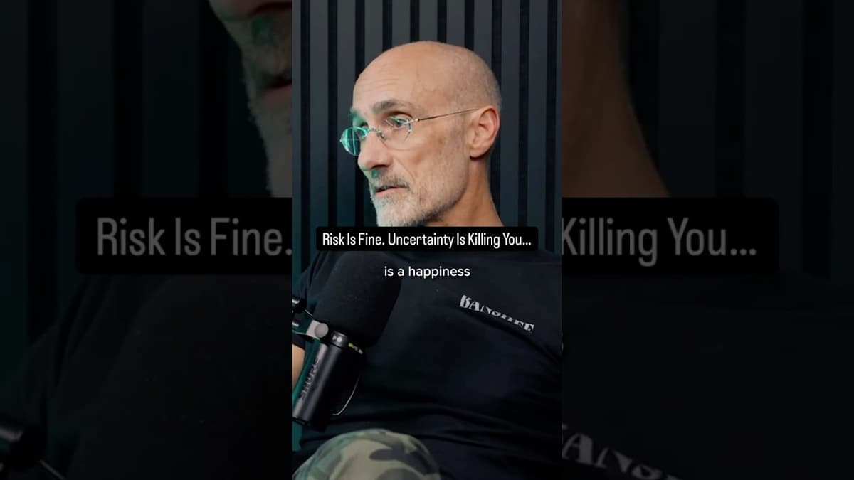 Is Uncertainty The Enemy? | Arthur Brooks