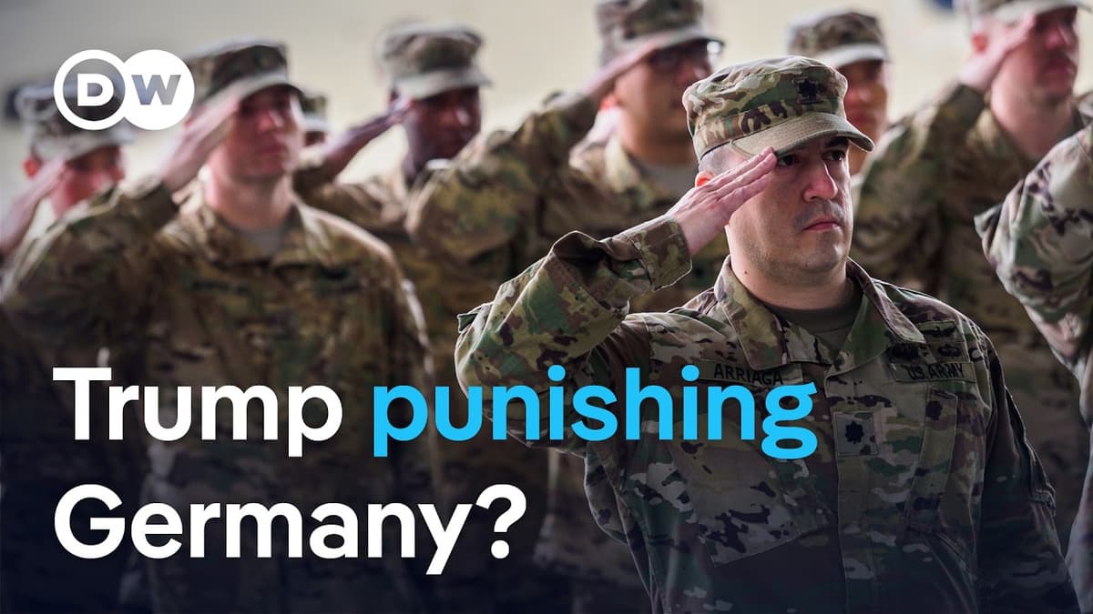 US Troops Pull Out From Germany: What It Means for NATO | DW News