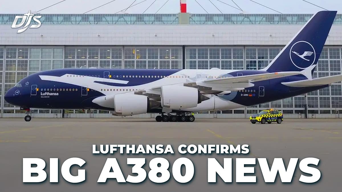 Lufthansa Has Big A380 News