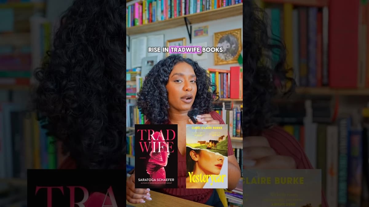 TRAD WIFE Books?!? My Thoughts on Two of Them! #yesteryear #bookstoread #bookrecs #tradwife