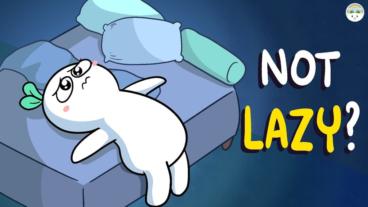 You’re Not Lazy… Your Brain Is Escaping Something