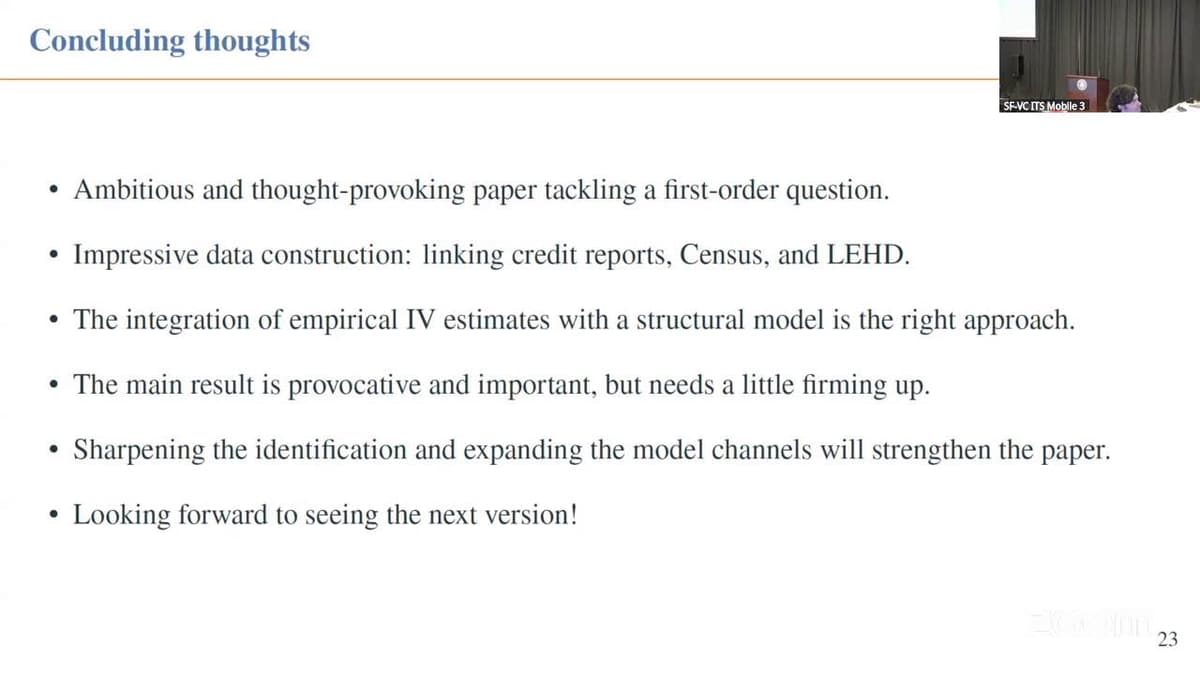 NBER Economic Fluctuations and Growth Program Meeting