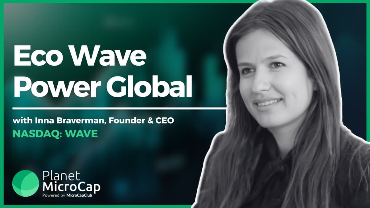 Eco Wave Power $WAVE Provides Update on Wave Energy Pilot Projects for AI & Coastal Infrastructure