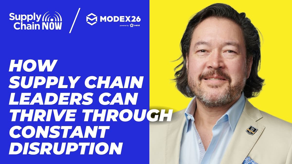 How Supply Chain Leaders Can Thrive Through Constant Disruption