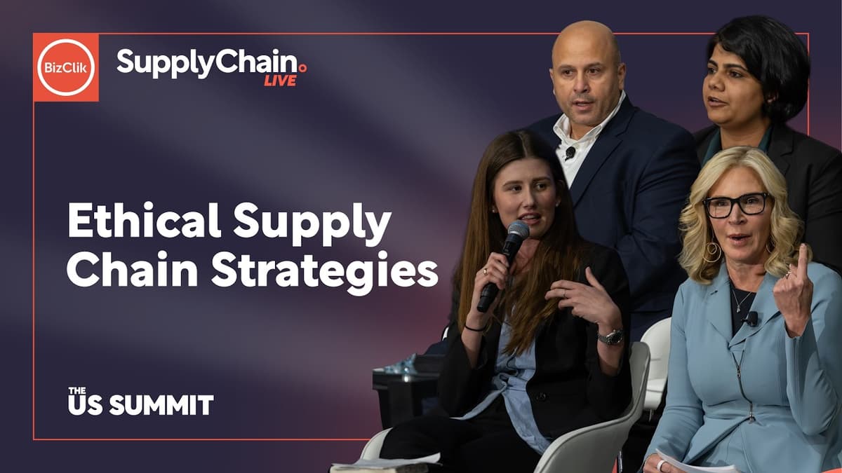 Ethical Supply Chain Strategies | The US Summit: Sustainability Stage 2026