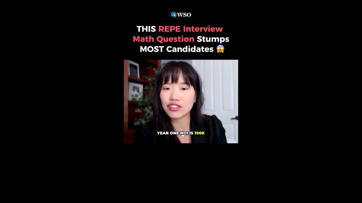 😭 99% of Candidates FAIL This REPE Interview Question