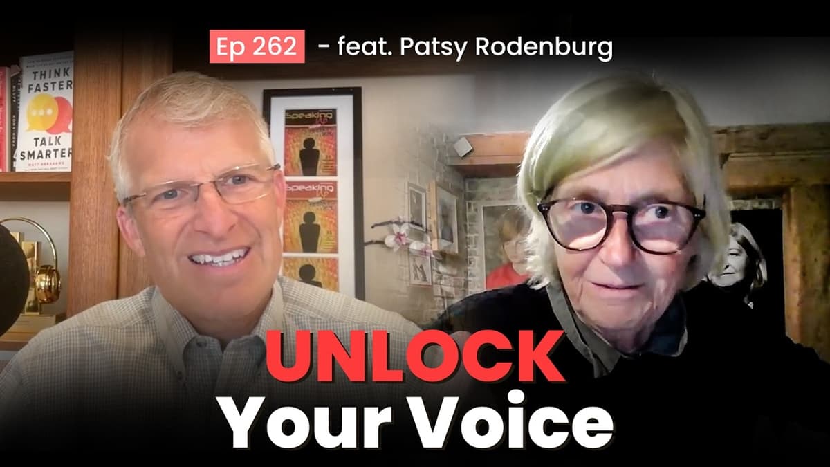 Own the Room: How Voice, Breath, and Body Work Together