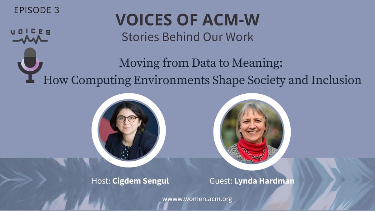 Episode 3 - Lynda Hardman: Moving From Data to Meaning