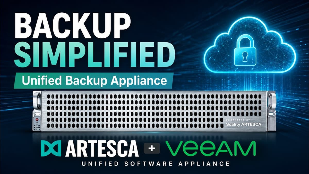 ARTESCA+ Veeam Gets Easier, Smarter, and Highly Available