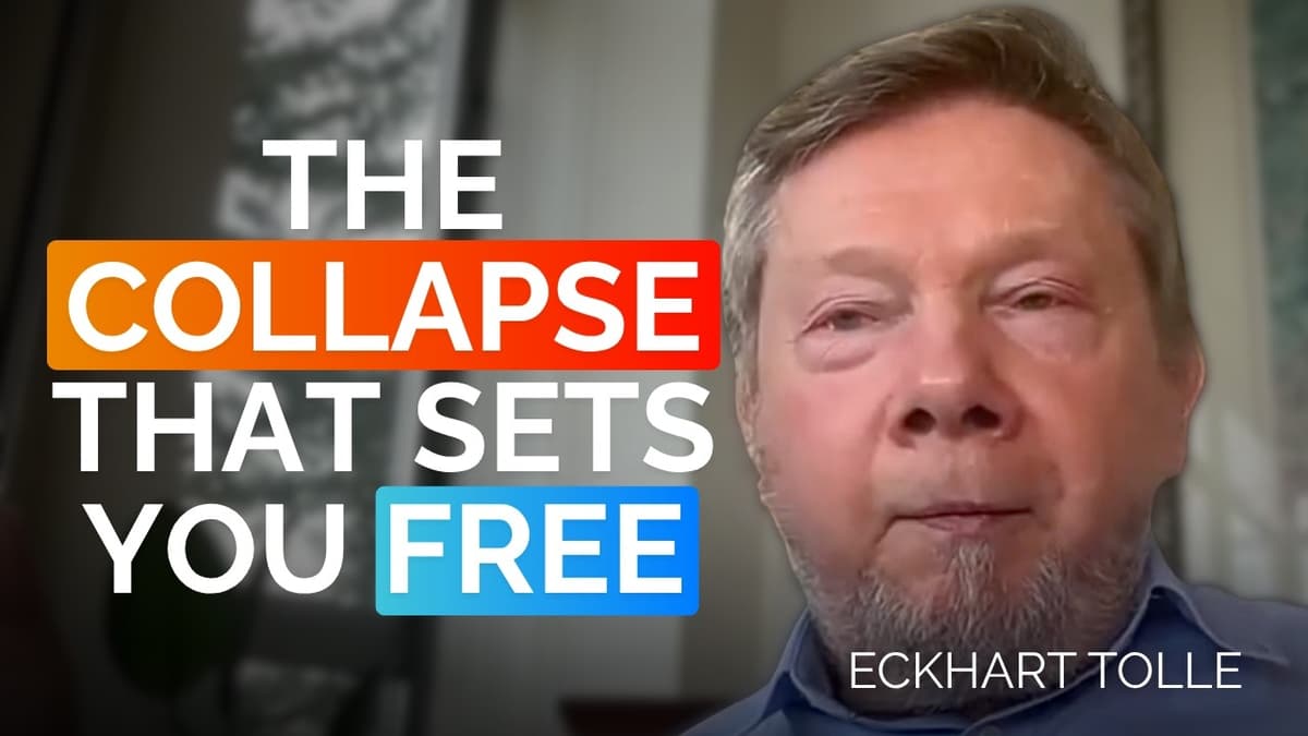 When Everything Falls Apart, Something Deeper Awakens | Eckhart Tolle