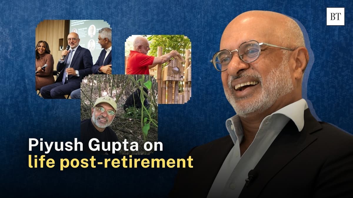 “I Don’t Think of Legacy”: Piyush Gupta on Life After DBS, Bird Watching and Rewirement