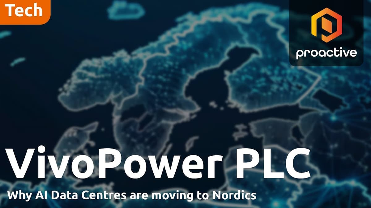 VivoPower on Why Nordics Lead in AI Infrastructure Shift