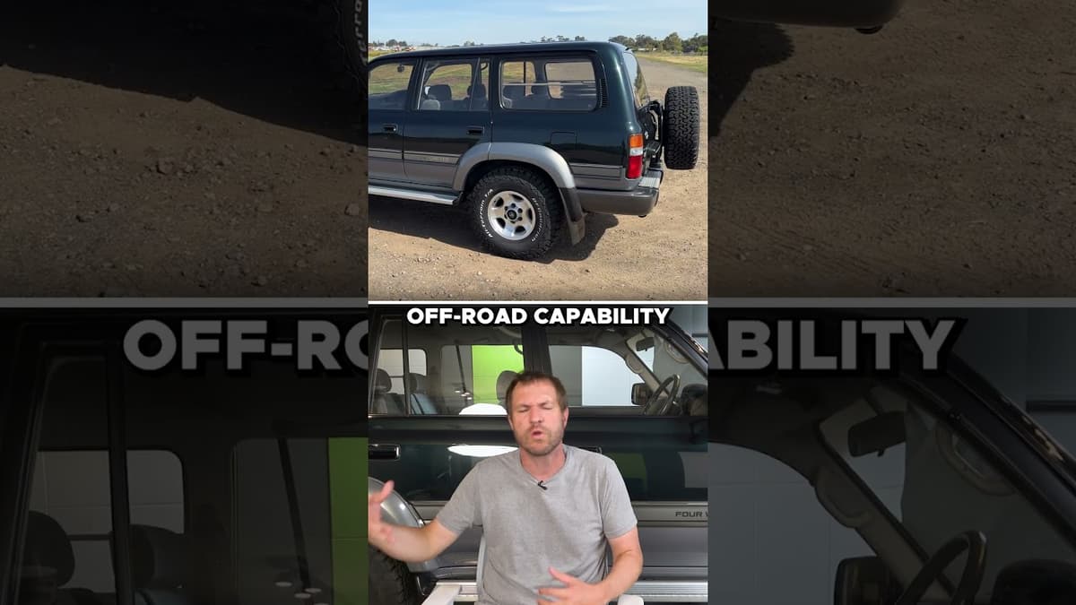 The 80-Series Toyota Land Cruiser Is a Beloved SUV That Does It All