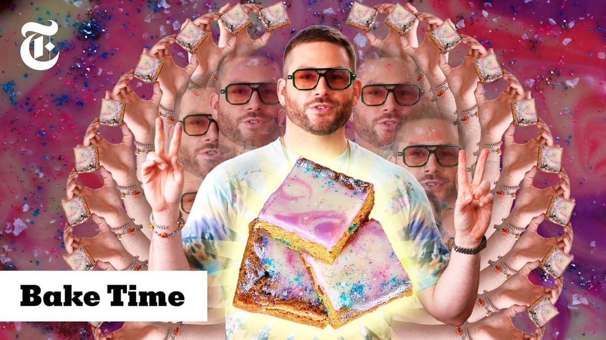Cosmic Blondies Are Out of This World | Bake Time | NYT Cooking