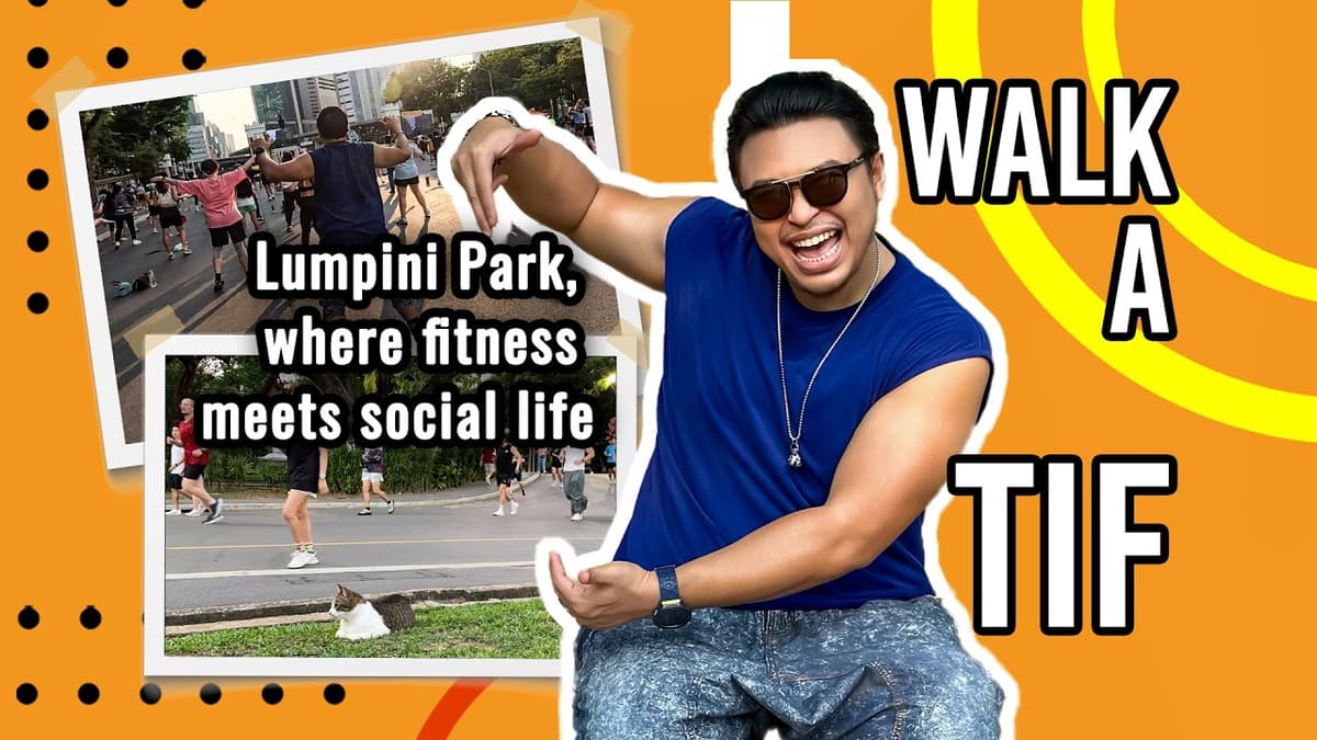 Walk-A-Tif: Lumpini Park, Where Fitness Meets Social Life