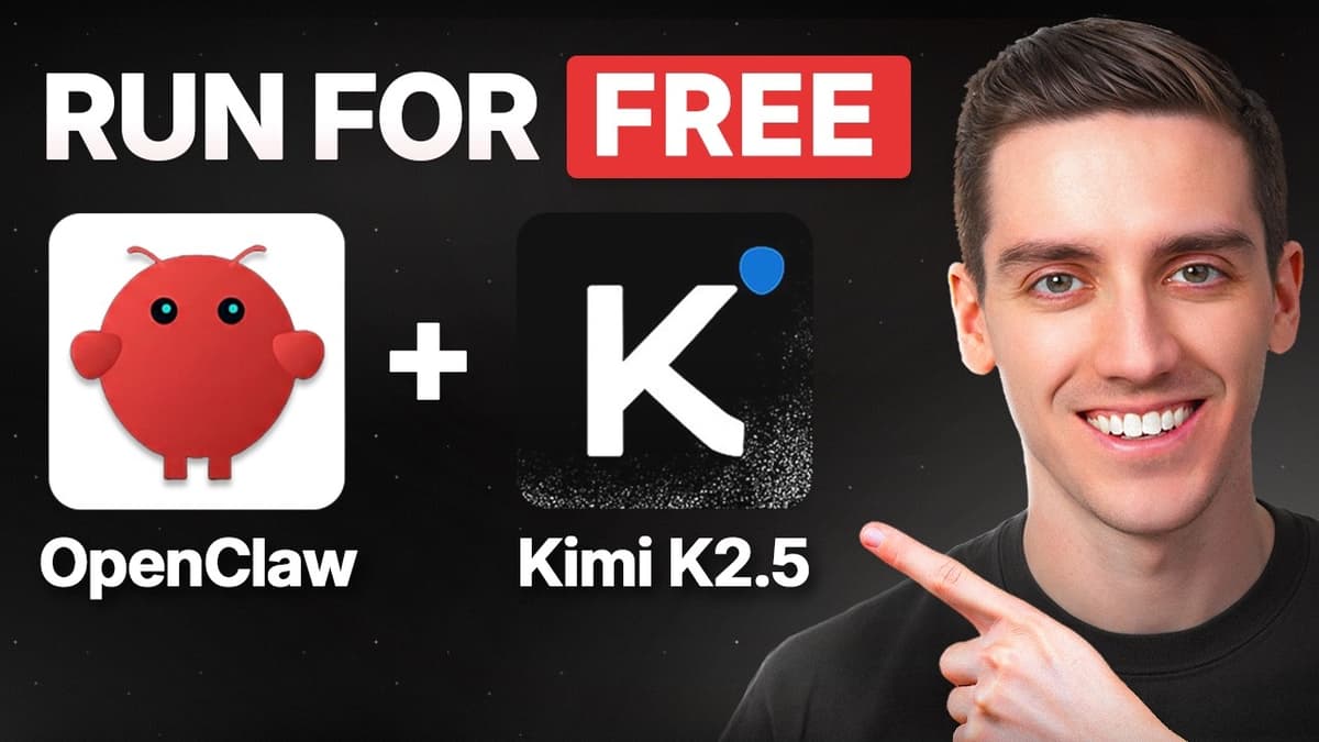 How to Run OpenClaw for Free with Kimi 2.5 (Full Setup)