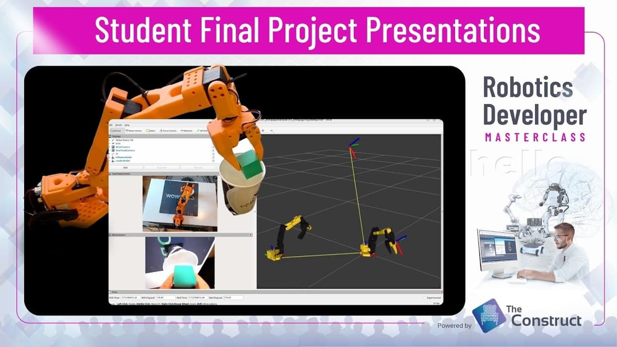 Students Final Project Presentation - Robotics Developer Masterclass