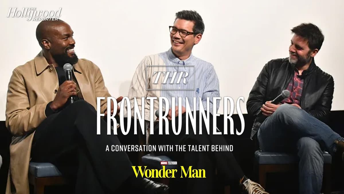 THR Frontrunners Q&A With 'Wonder Man' Creators & Star Yahya Abdul-Mateen II