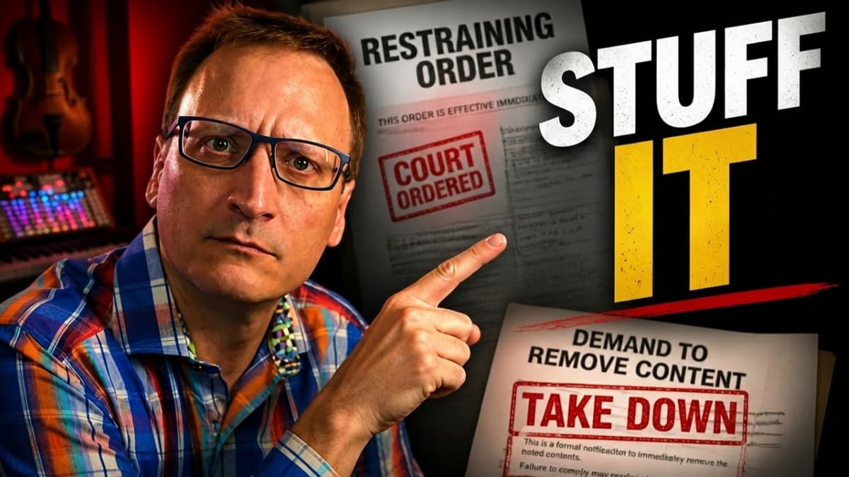 When a CEO Says 'Stuff It' To a Legal Threat