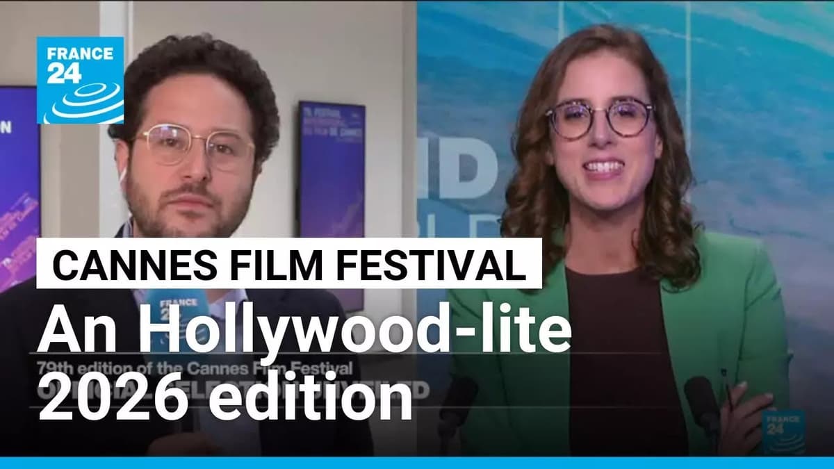 Cannes Festival Promises Escapism in Hollywood-Lite Edition • FRANCE 24 English