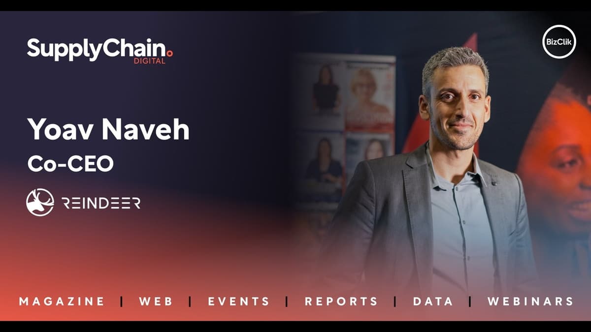 Interview with Yoav Naveh, Reindeer, on AI in the Supply Chain