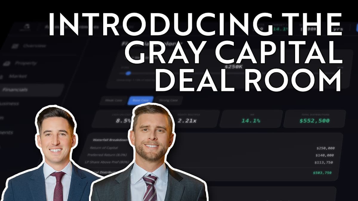 The Gray Report: Introducing the Gray Capital Deal Room