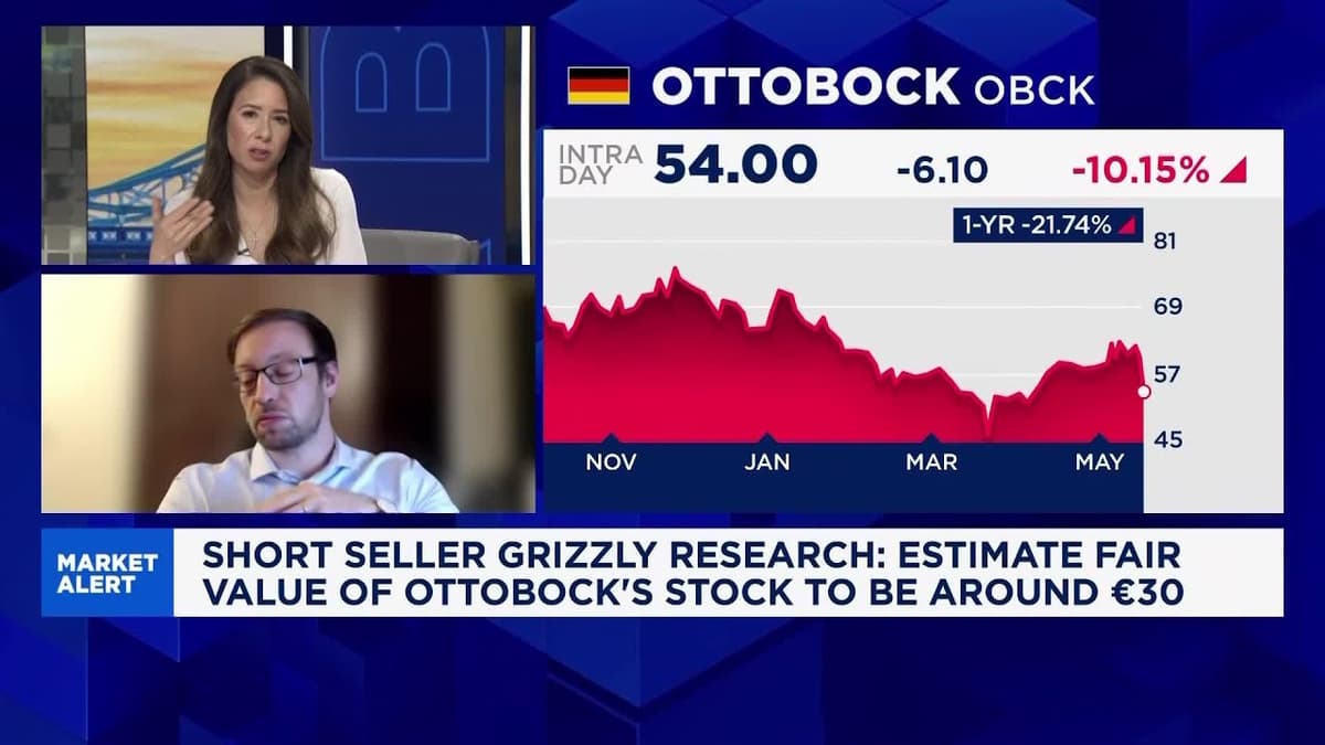 Short Seller Alleges ‘Aggressive’ Accounting Techniques by Ottobock