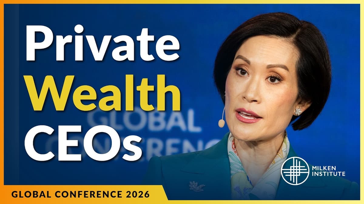 Private Wealth and the Future of Financial Security | Global Conference 2026