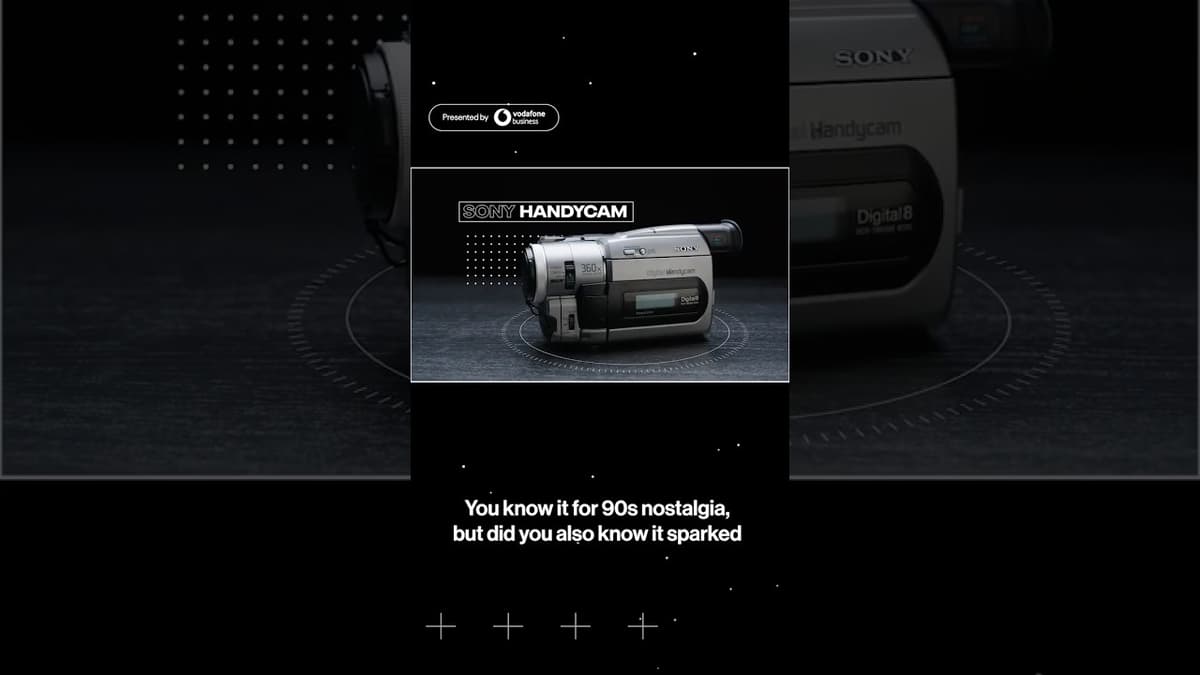How Sony’s Handycam Sparked a Revolution in Consumer Electronics
