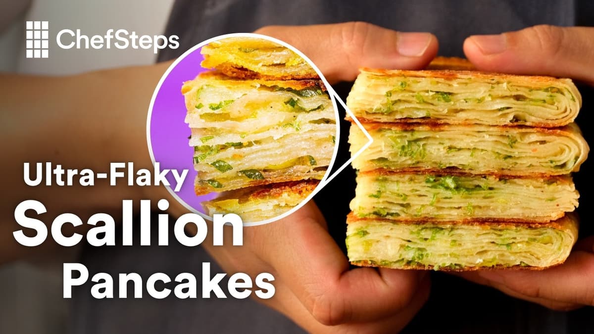How to Make Ultra-Flaky Scallion Pancakes