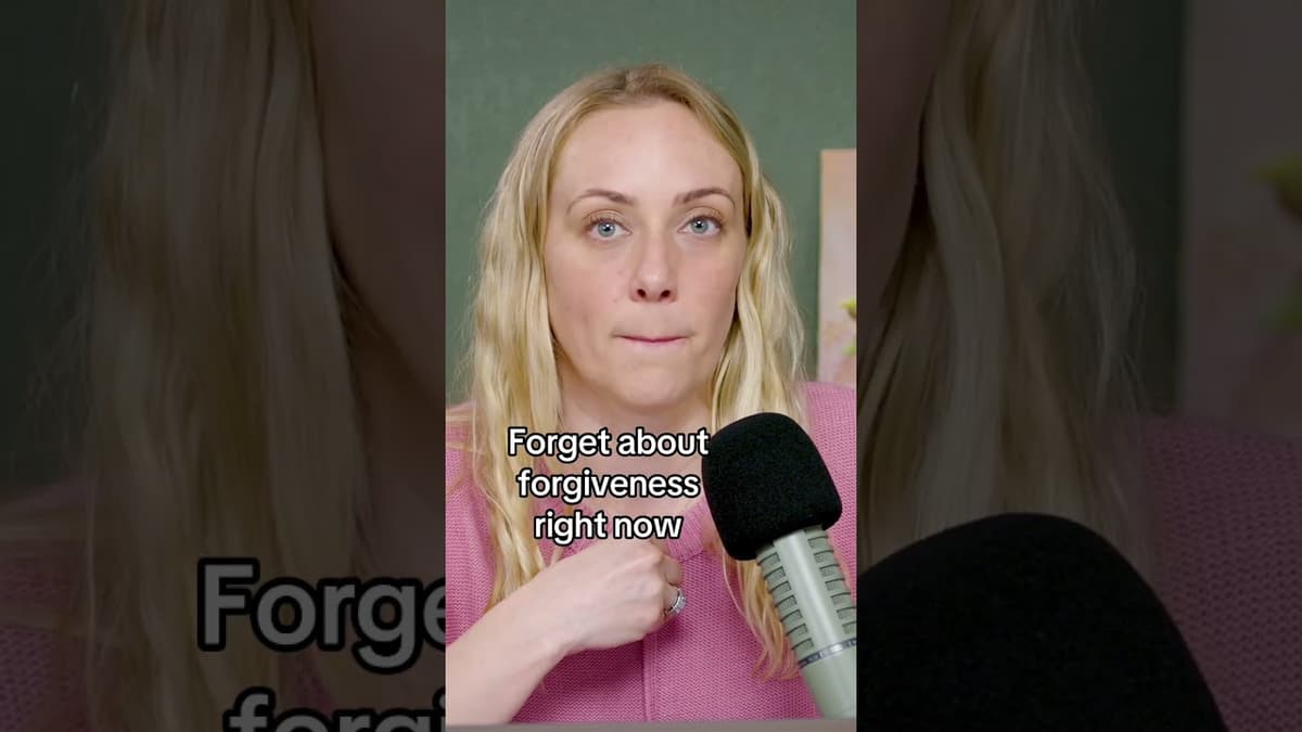 Forgiveness Can Come Later #forgiveness #beangry