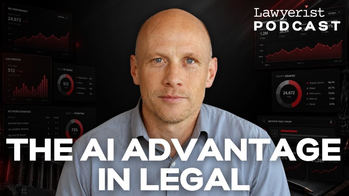 The AI Marketing Trap Law Firms Need to Avoid, with Conrad Saam