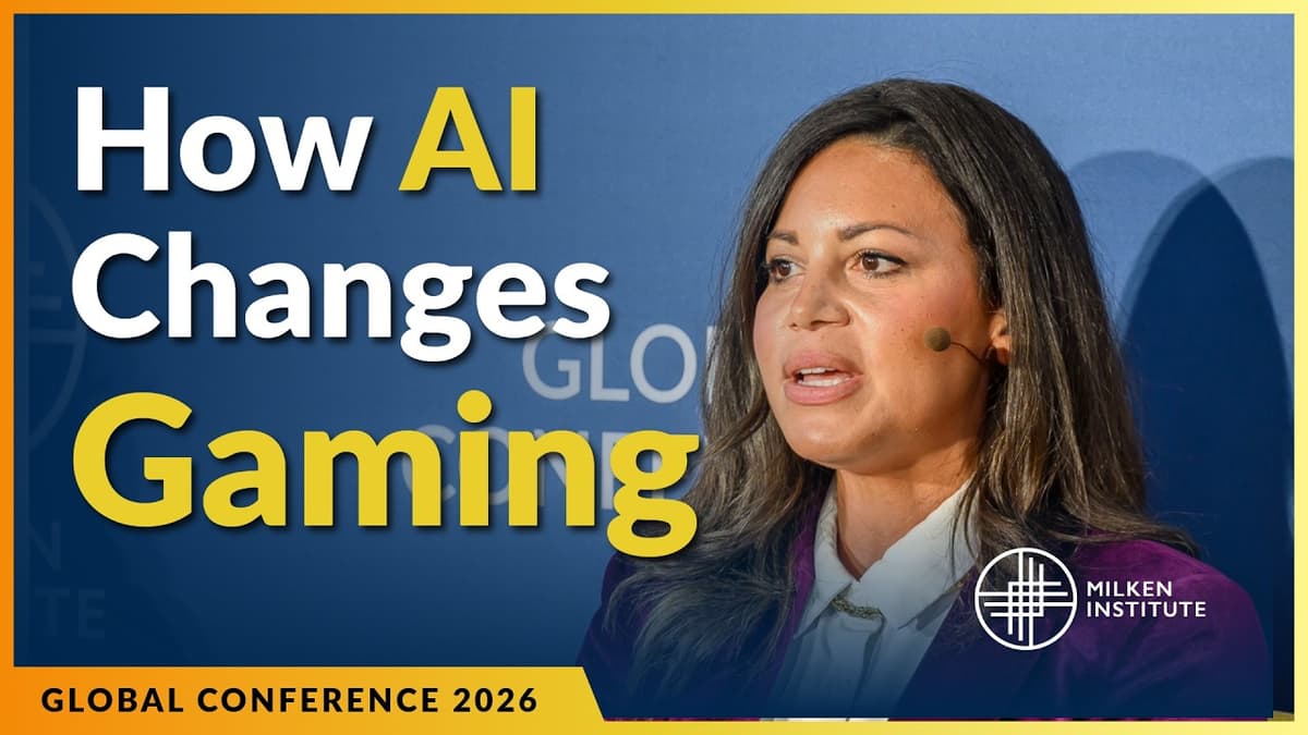 Reinventing Play: The New Frontier of Gaming Technology and Creation | Global Conference 2026