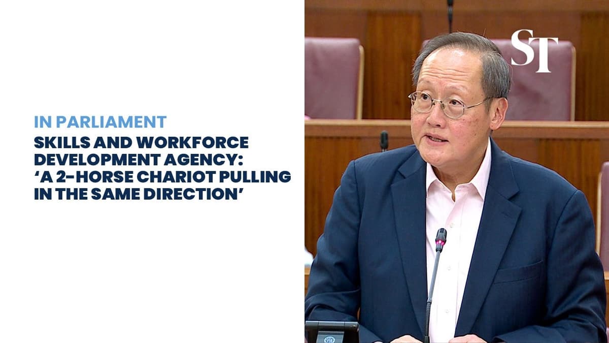 Parliament Passes Bill for a New Agency Merging SkillsFuture Singapore, Workforce Singapore
