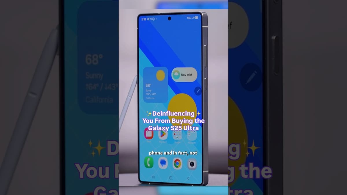 You Don’t Need to Buy the Galaxy S25 Ultra. Here’s Why 📲